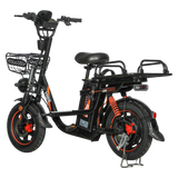 DB 1200W Powerful Electric Bike 60V 29.5Ah Large Battery 85km Range Cargo Rack 55km/h Speed Factory Wholesale Price