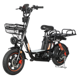 DB 1200W Powerful Electric Bike 60V 29.5Ah Large Battery 85km Range Cargo Rack 55km/h Speed Factory Wholesale Price