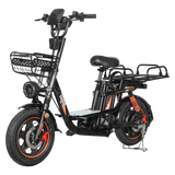 DB 1200W Powerful Electric Bike 60V 29.5Ah Large Battery 85km Range Cargo Rack 55km/h Speed Factory Wholesale Price