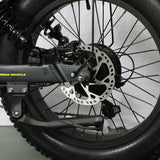 EAGLE Dual Battery 110km Range Electric Bike 20x4.0 Fat Tire Air Suspension Hydraulic Brake 7 Speed Cargo Rack Factory Wholesale Price