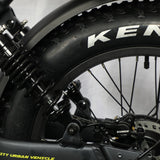 EAGLE Dual Battery 110km Range Electric Bike 20x4.0 Fat Tire Air Suspension Hydraulic Brake 7 Speed Cargo Rack Factory Wholesale Price