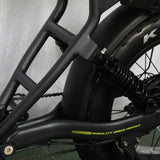 EAGLE Dual Battery 110km Range Electric Bike 20x4.0 Fat Tire Air Suspension Hydraulic Brake 7 Speed Cargo Rack Factory Wholesale Price