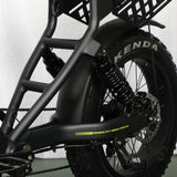 EAGLE Dual Battery 110km Range Electric Bike 20x4.0 Fat Tire Air Suspension Hydraulic Brake 7 Speed Cargo Rack Factory Wholesale Price