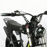 EAGLE Dual Battery 110km Range Electric Bike 20x4.0 Fat Tire Air Suspension Hydraulic Brake 7 Speed Cargo Rack Factory Wholesale Price