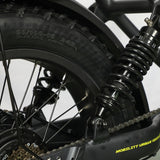 EAGLE Dual Battery 110km Range Electric Bike 20x4.0 Fat Tire Air Suspension Hydraulic Brake 7 Speed Cargo Rack Factory Wholesale Price