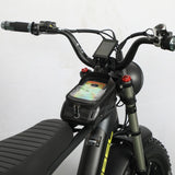 EAGLE Dual Battery 110km Range Electric Bike 20x4.0 Fat Tire Air Suspension Hydraulic Brake 7 Speed Cargo Rack Factory Wholesale Price