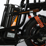 DB 1200W Powerful Electric Bike 60V 29.5Ah Large Battery 85km Range Cargo Rack 55km/h Speed Factory Wholesale Price