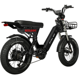 Urban Electric Ebike Multi Seat Wide Tire Aluminum Frame Daily Commuter Long Range Factory Price Ride